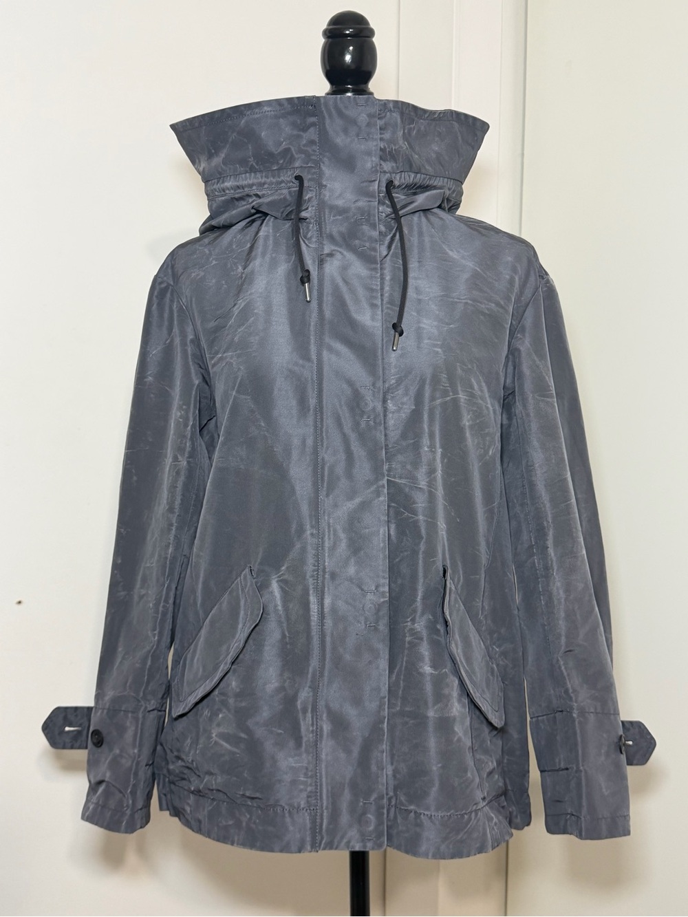 UNIQLO + J JILL SANDER custom distressed silk blend jacket -XS (oversized )